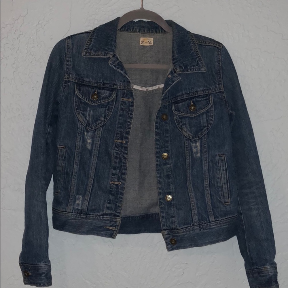 Light blue denim jacket